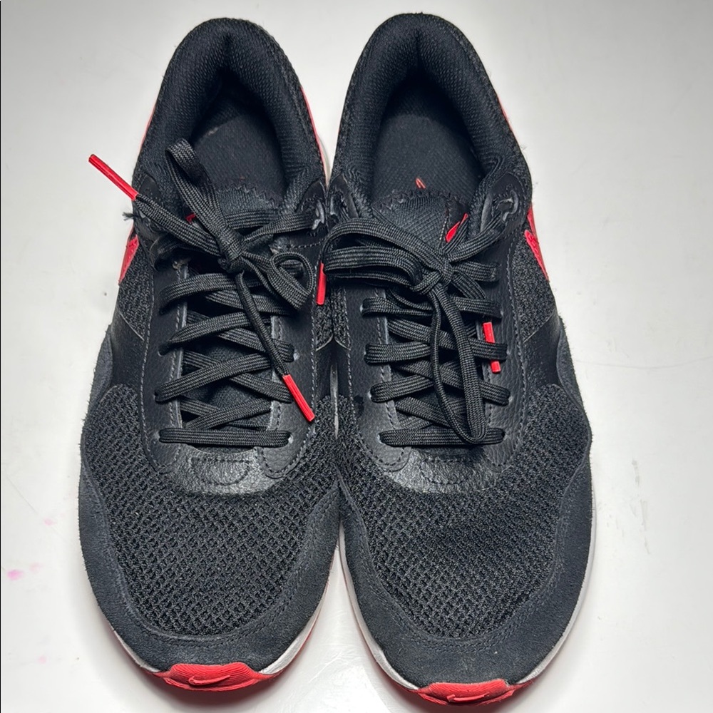 Black and Red Athletic Sneakers